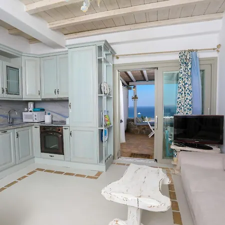 아파트 Magnificent Mykonos Nexus 2 Bedrooms Private Terrace With Jacuzzi Outdoor Dining Area & Bbq *
