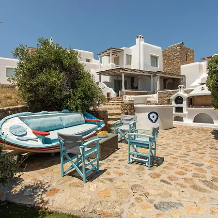 アパート Magnificent Mykonos Nexus 2 Bedrooms Private Terrace With Jacuzzi Outdoor Dining Area & Bbq *