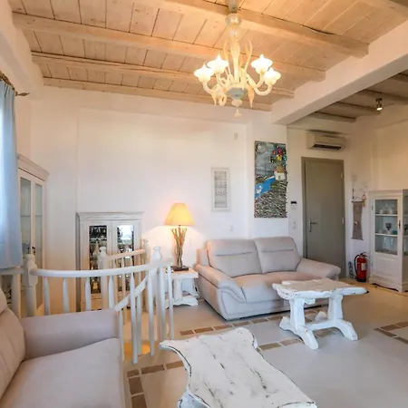 Magnificent Mykonos Nexus 2 Bedrooms Private Terrace With Jacuzzi Outdoor Dining Area Bbq Apartment