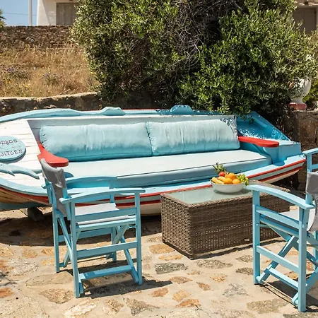 Magnificent Mykonos Nexus 2 Bedrooms Private Terrace With Jacuzzi Outdoor Dining Area & Bbq * Калафатис