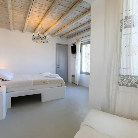 Magnificent Mykonos Nexus 2 Bedrooms Private Terrace With Jacuzzi Outdoor Dining Area & Bbq Апартаменты *