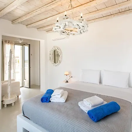 Magnificent Mykonos Nexus 2 Bedrooms Private Terrace With Jacuzzi Outdoor Dining Area & Bbq *