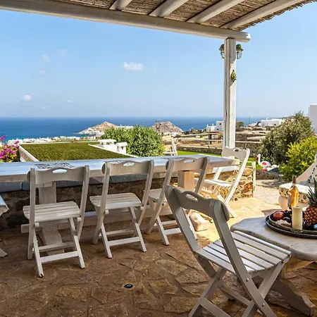 Magnificent Mykonos Nexus 2 Bedrooms Private Terrace With Jacuzzi Outdoor Dining Area & Bbq Апартаменты *